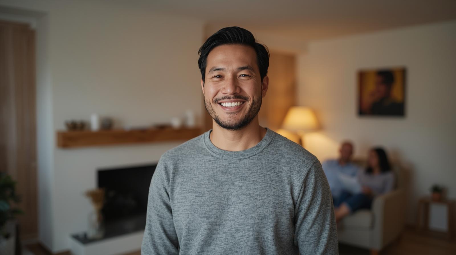 Fondateur d’EcoSwitch sur le terrain avec un client